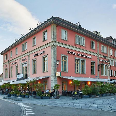 Hotel Rotes Haus Brugg  Eksteriør bilde