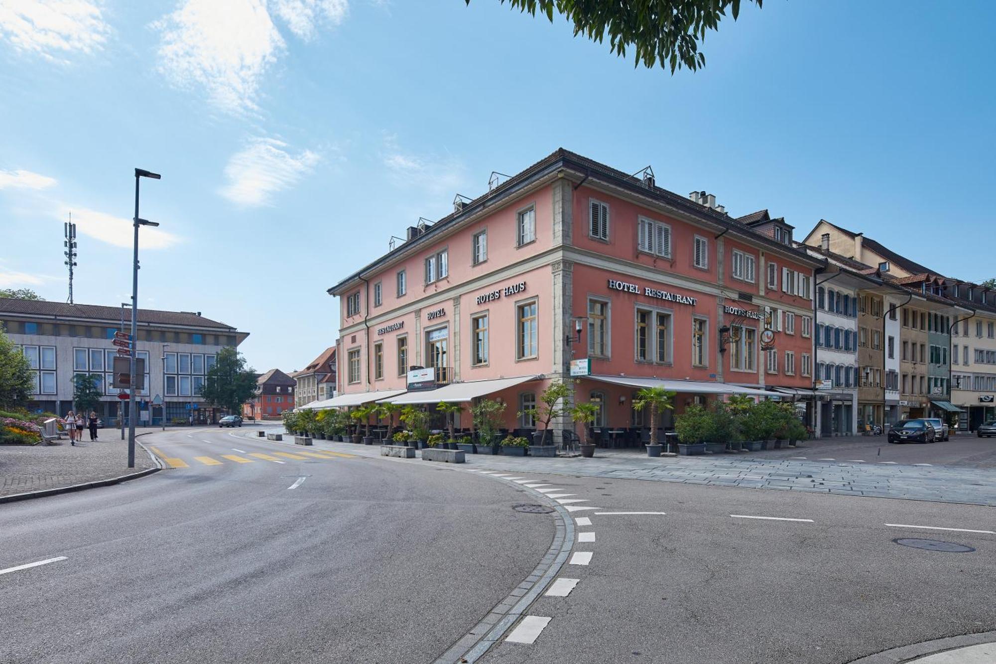 Hotel Rotes Haus Brugg  Eksteriør bilde
