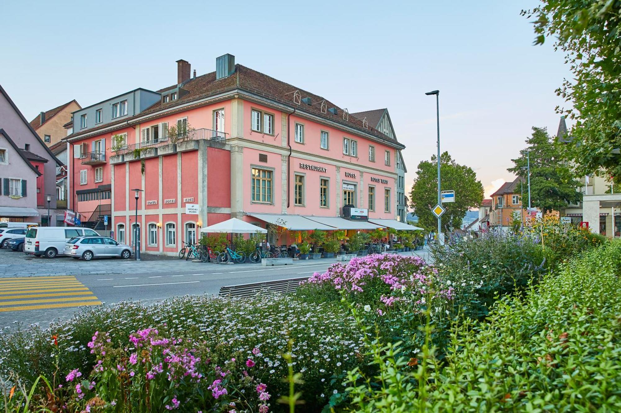 Hotel Rotes Haus Brugg  Eksteriør bilde